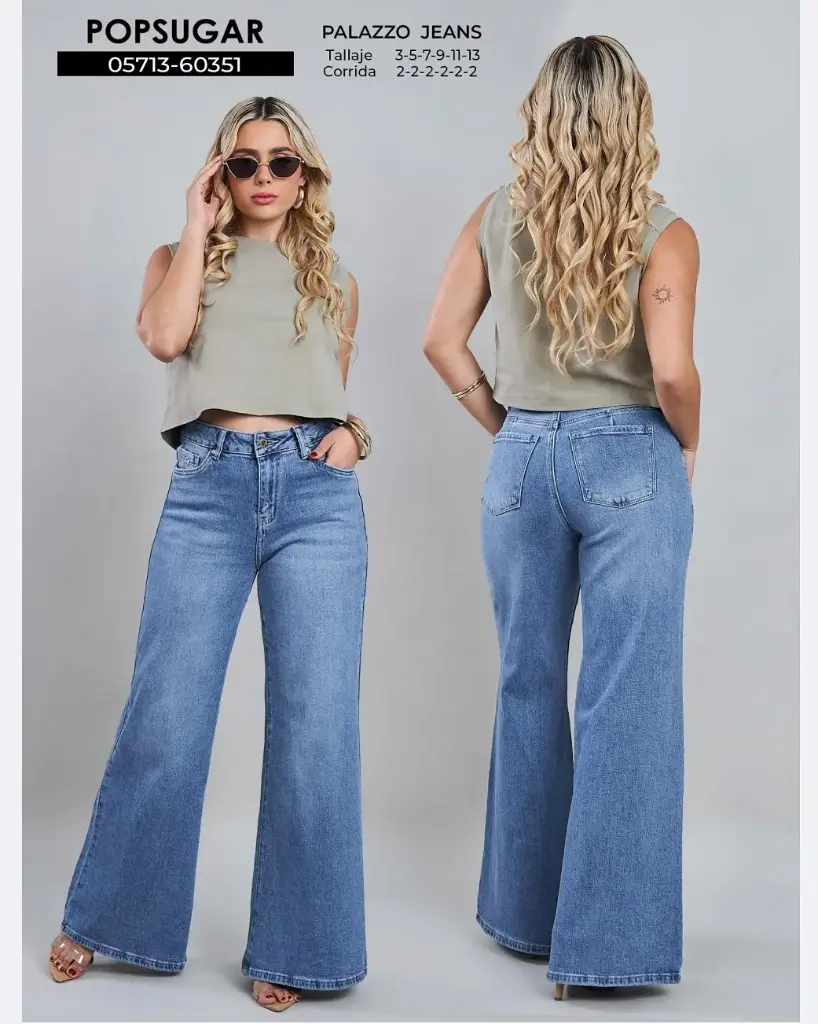 Jeans palazzo popsugar 60351