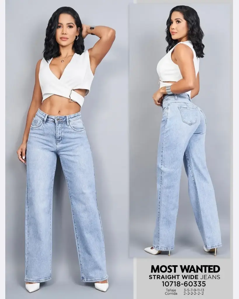 Jeans straight wide mostwanted 60335