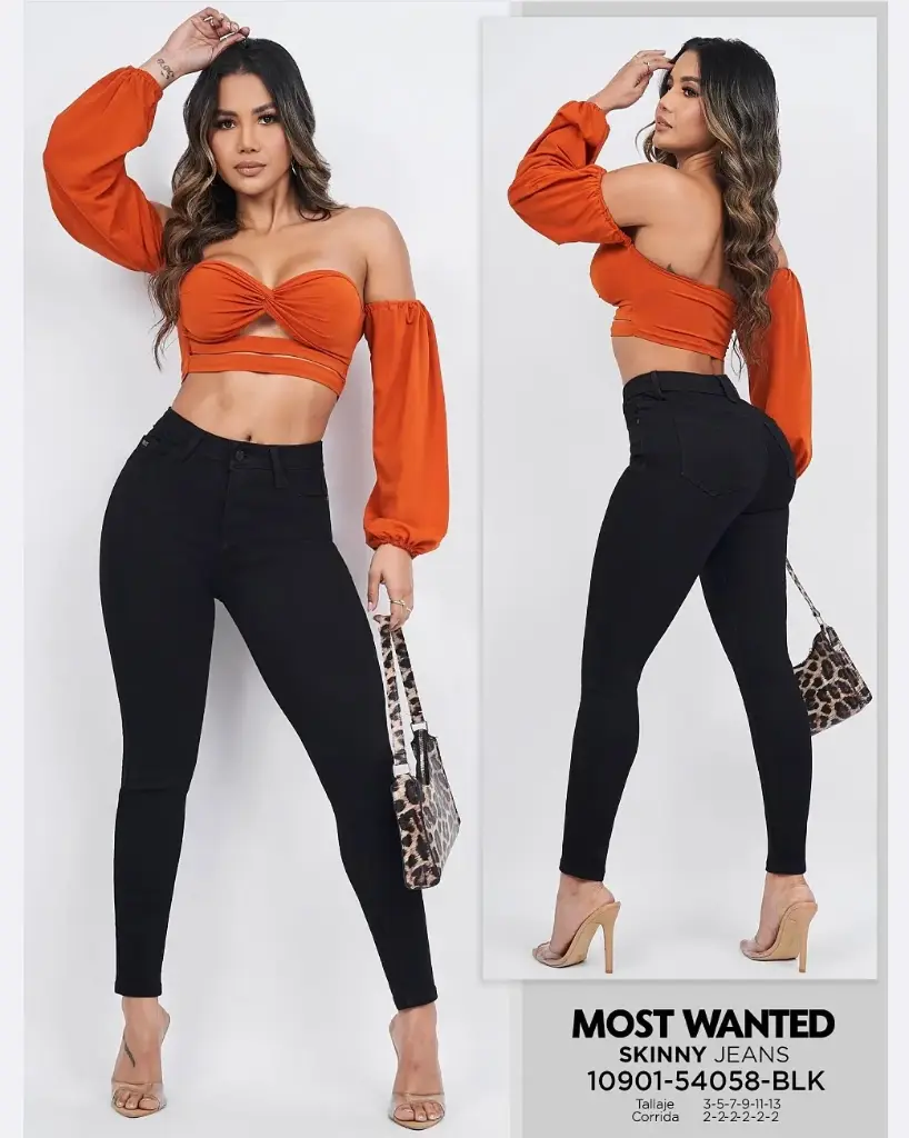 Jeans skinny mostwanted 54058