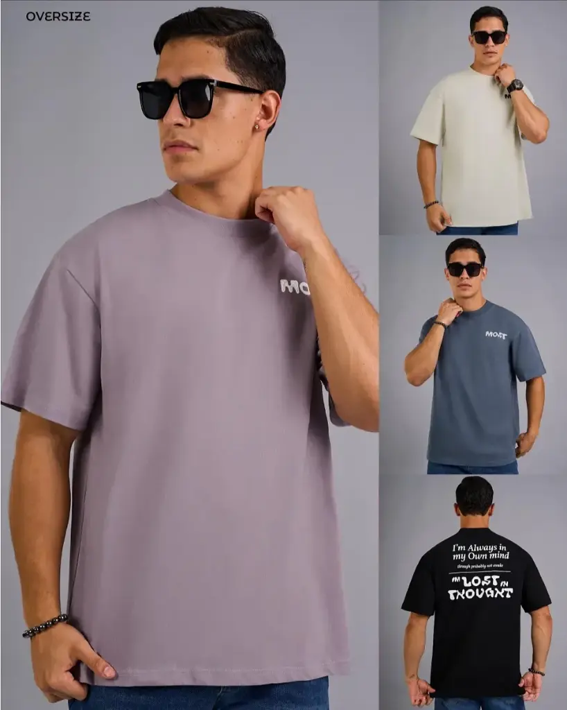 Franela oversize estampada mostwanted 6169