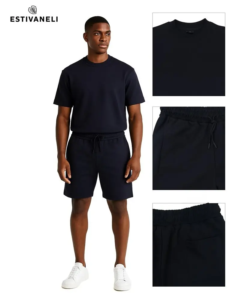 [CNE7312S] CONJUNTO OVERSIZE ESTIVANELI 7307 (S, AZUL OSCURO)