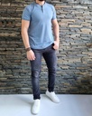 Chemise estivaneli cuello mao 27185