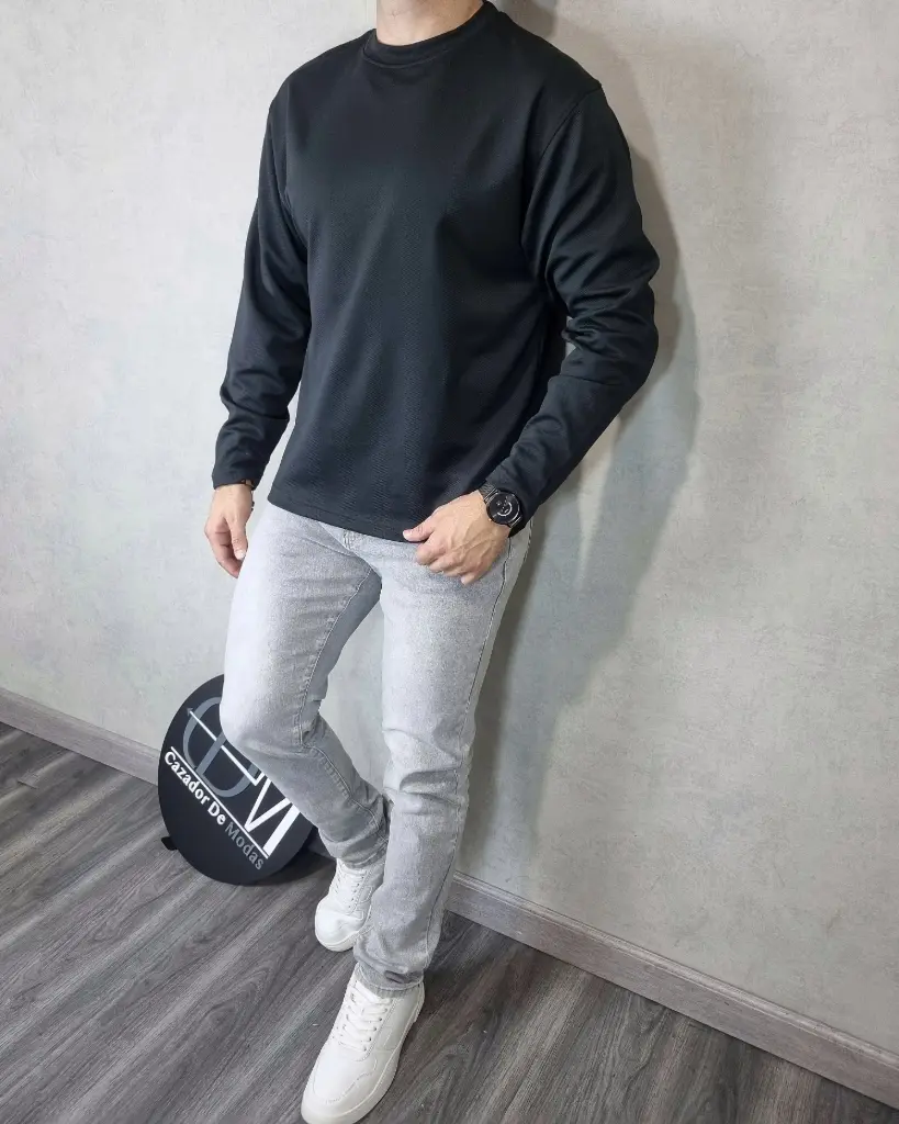 Suéter relaxed fit estivaneli 50837