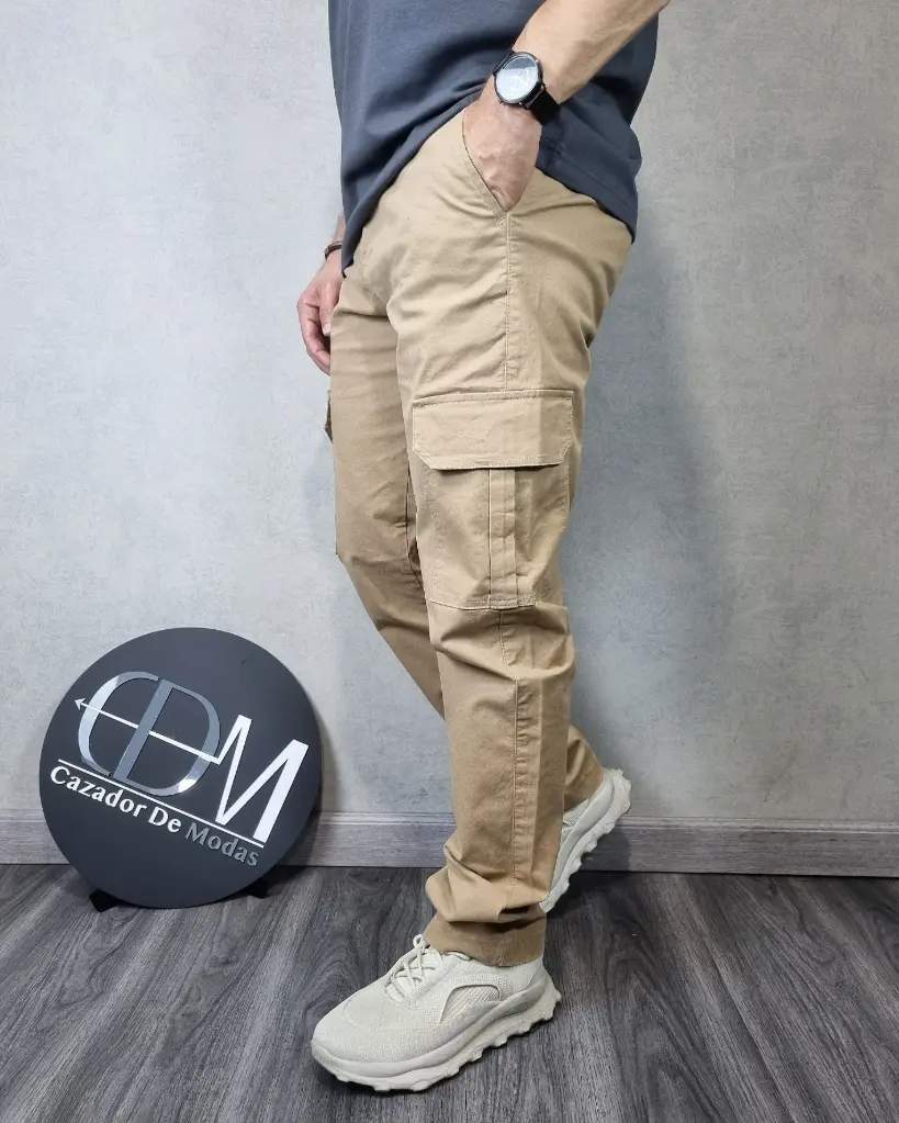 [PC51294MK30] Pantalon cargo mostwanted 51294 (30, KAKI)