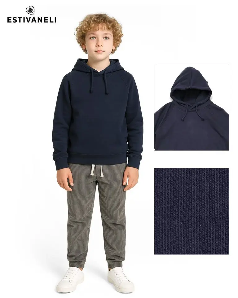 [SUN75048E1112] Suéter de niños estivaneli 75041 (11-12, AZUL MARINO)