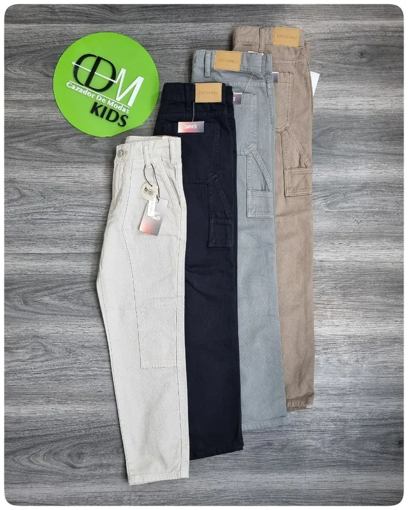 Pantalon carpintero de niños estivaneli p6355