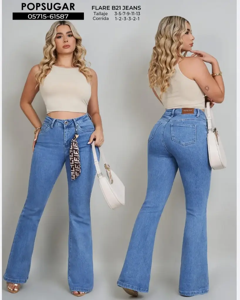 Jeans flare popsugar 61587