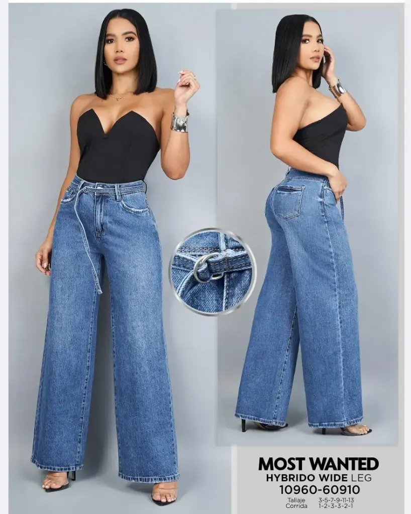 Jeans wide leg mostwanted 60910