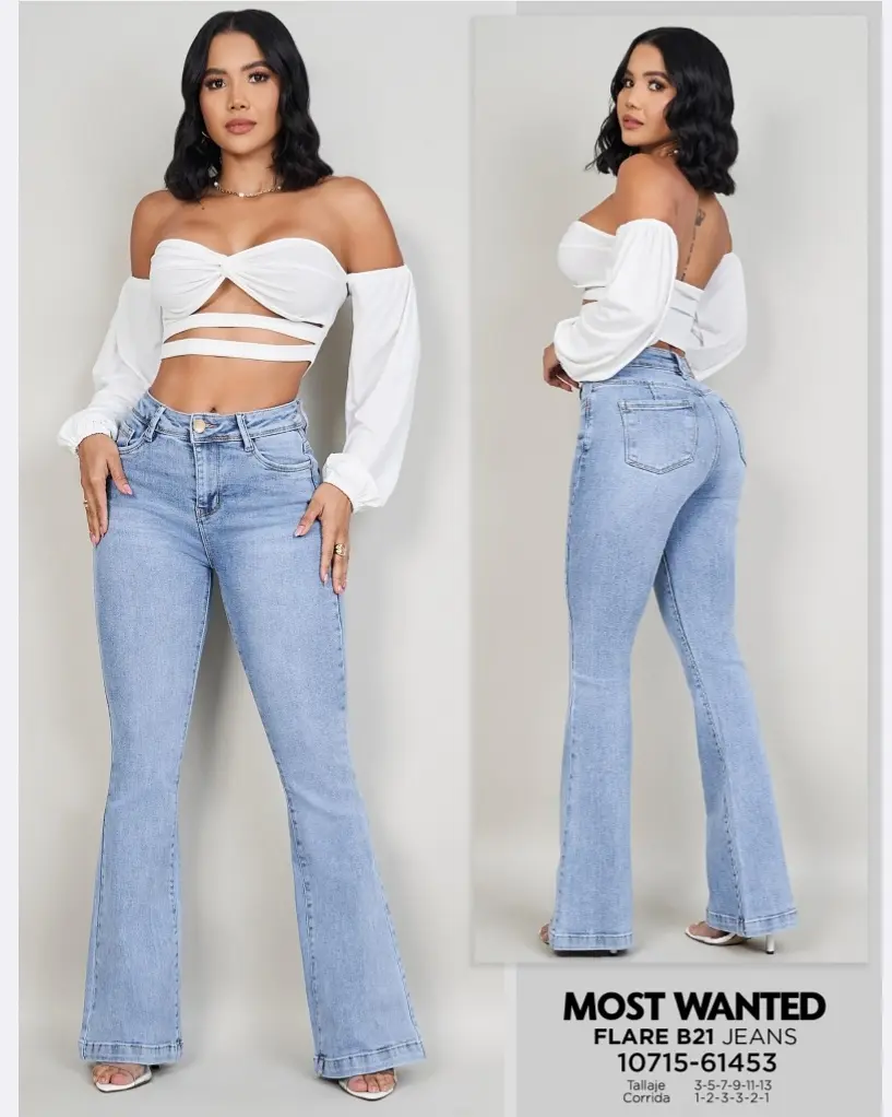 Jeans flare mostwanted 61453