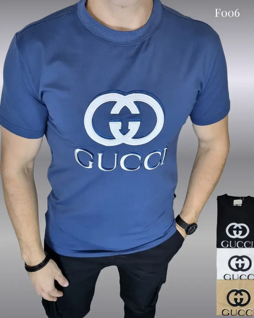 [FG006BM] Franela gucci f006 (M, BLANCO)