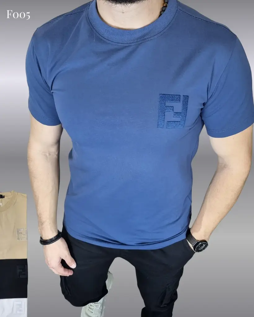 [FF005BM] Franela fendi f005 (M, BLANCO)