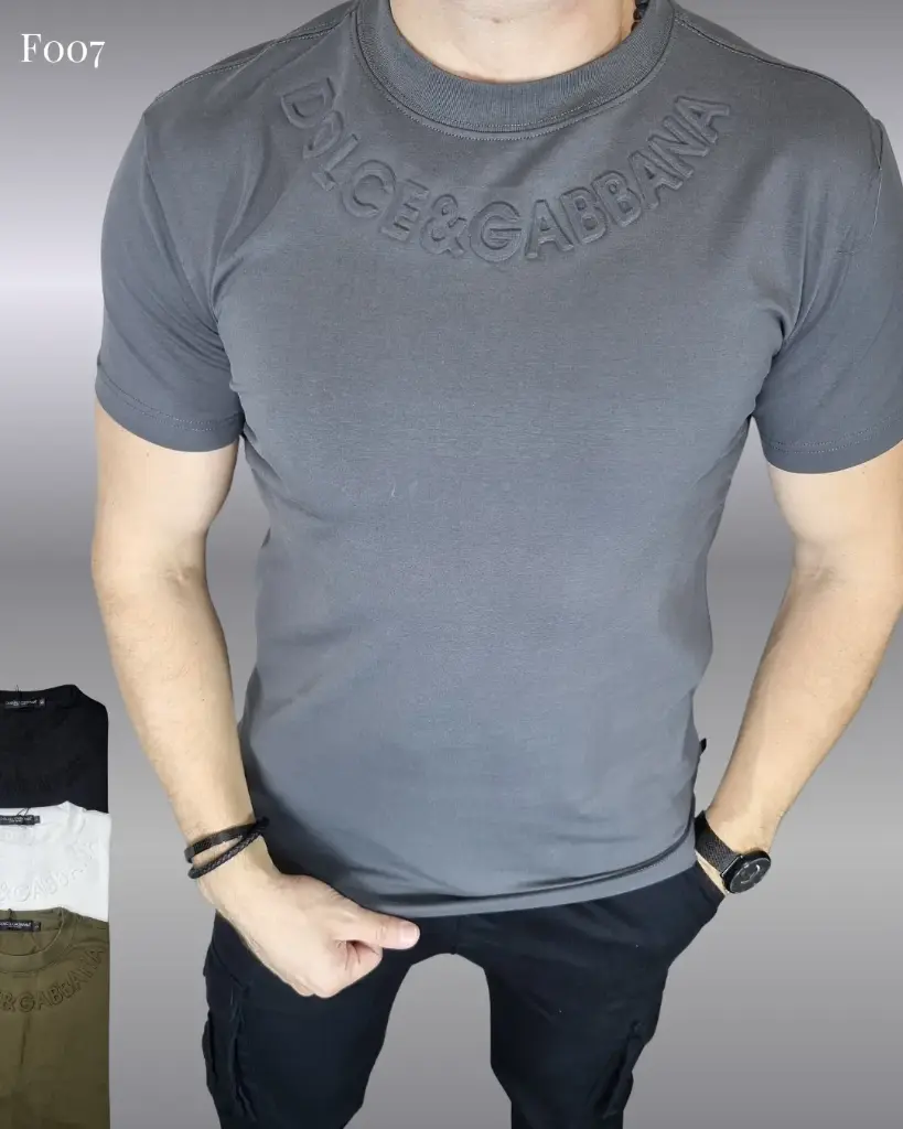 Franela dolce & gabbana f007