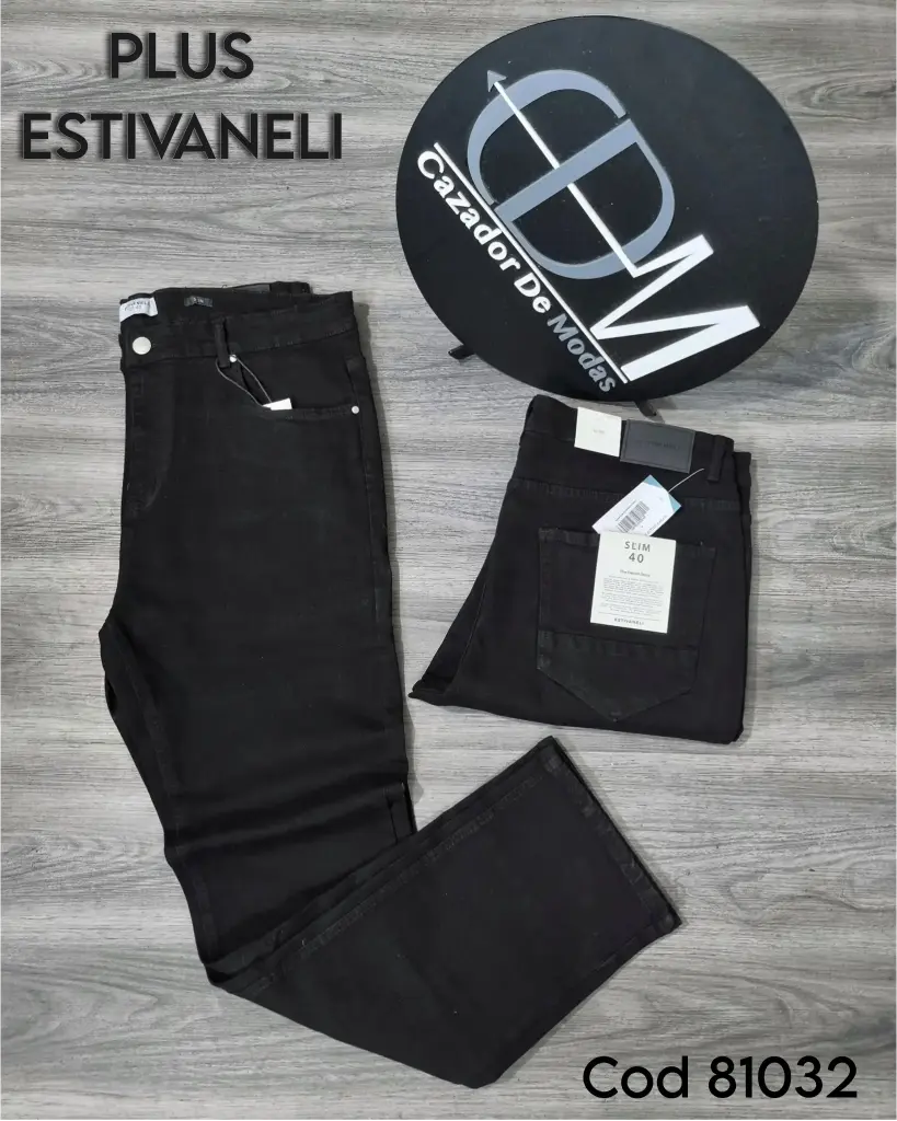 [JNP81032E40] Jeans slim plus estivaneli 81032 (40)