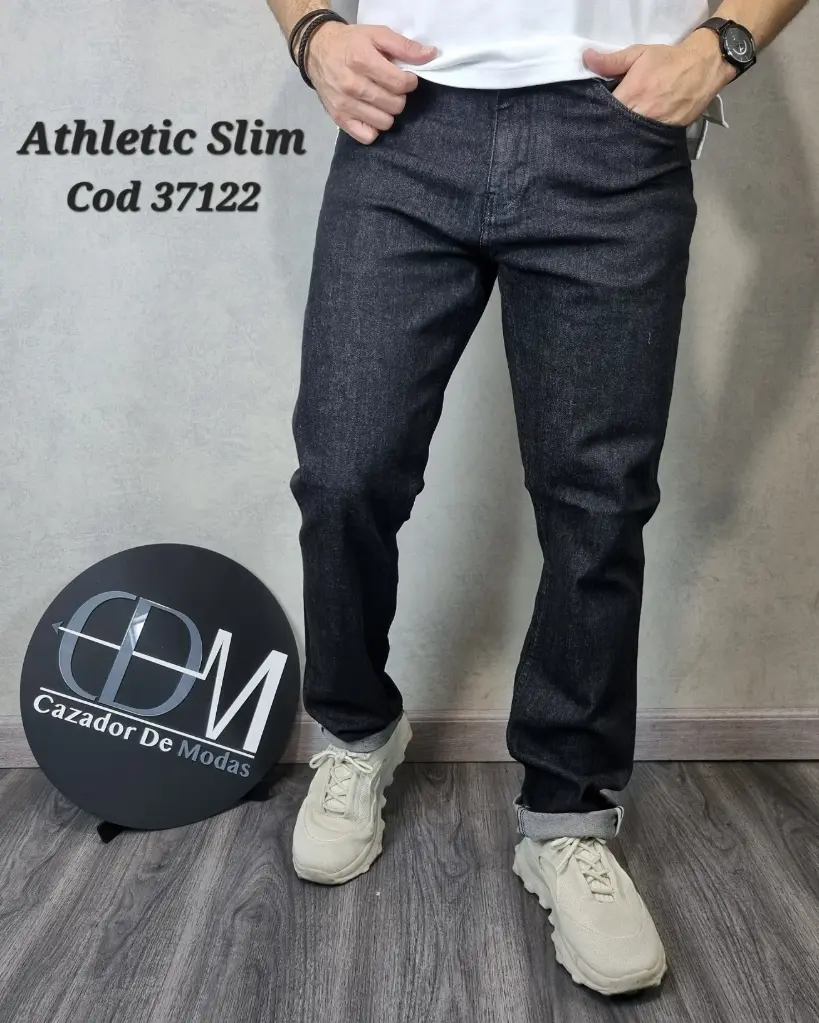 [JN37122E28] Jeans athletic slim estivaneli 37122 (28)