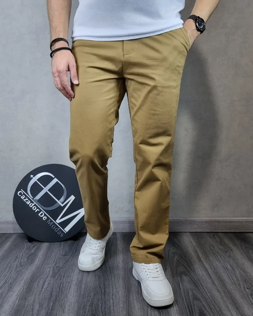 Pantalón casual relaxed slim 46090