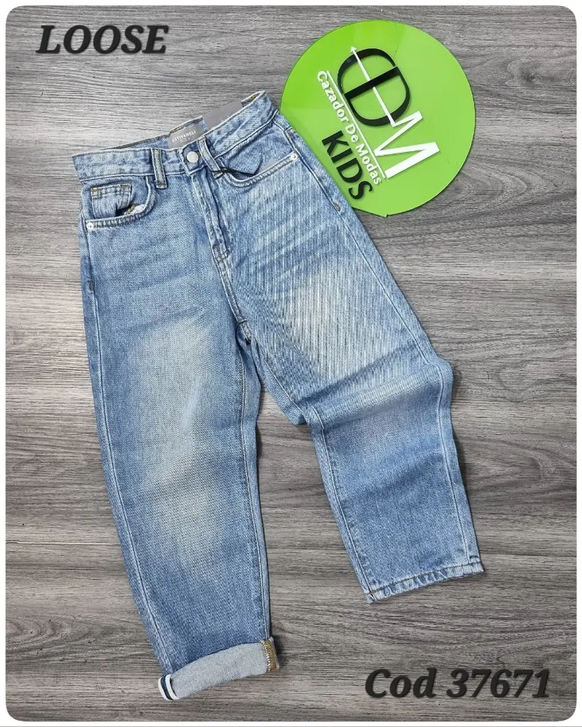 [JNN37671E7] Jeans loose de niños estivaneli 37671 (7)