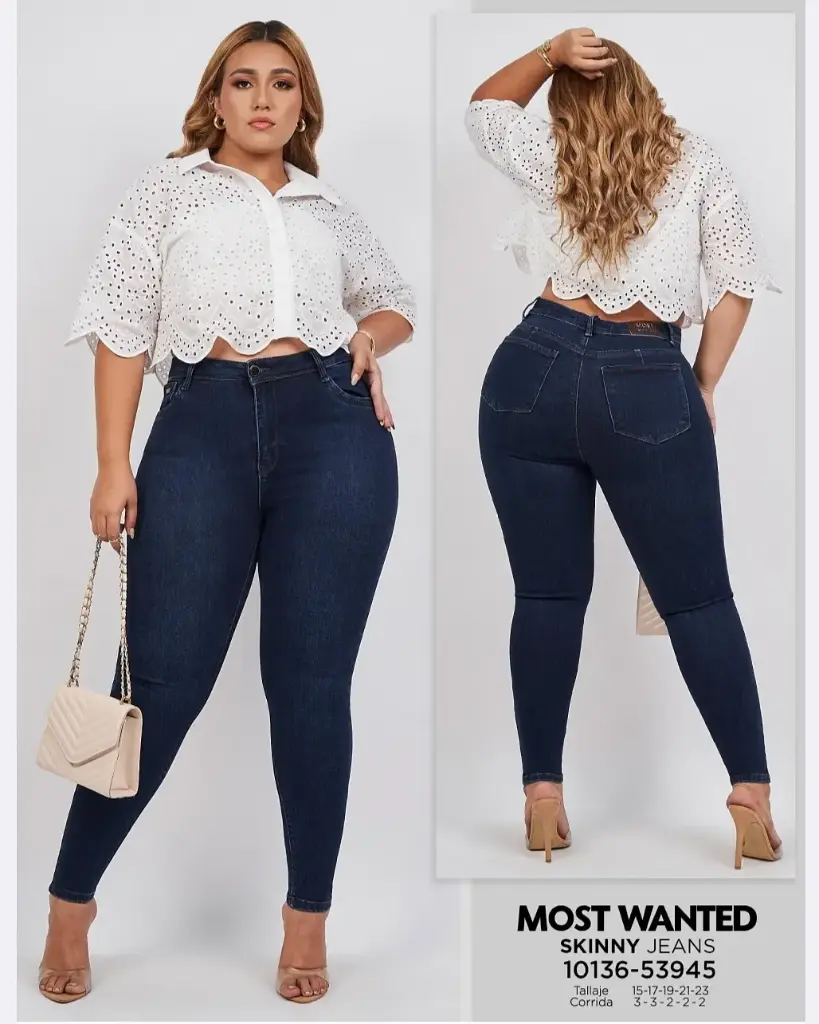 Jeans skinny mostwanted plus 53945