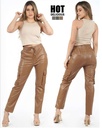 PANTALON CARGO CUERINA HOT DELICIUS 7932