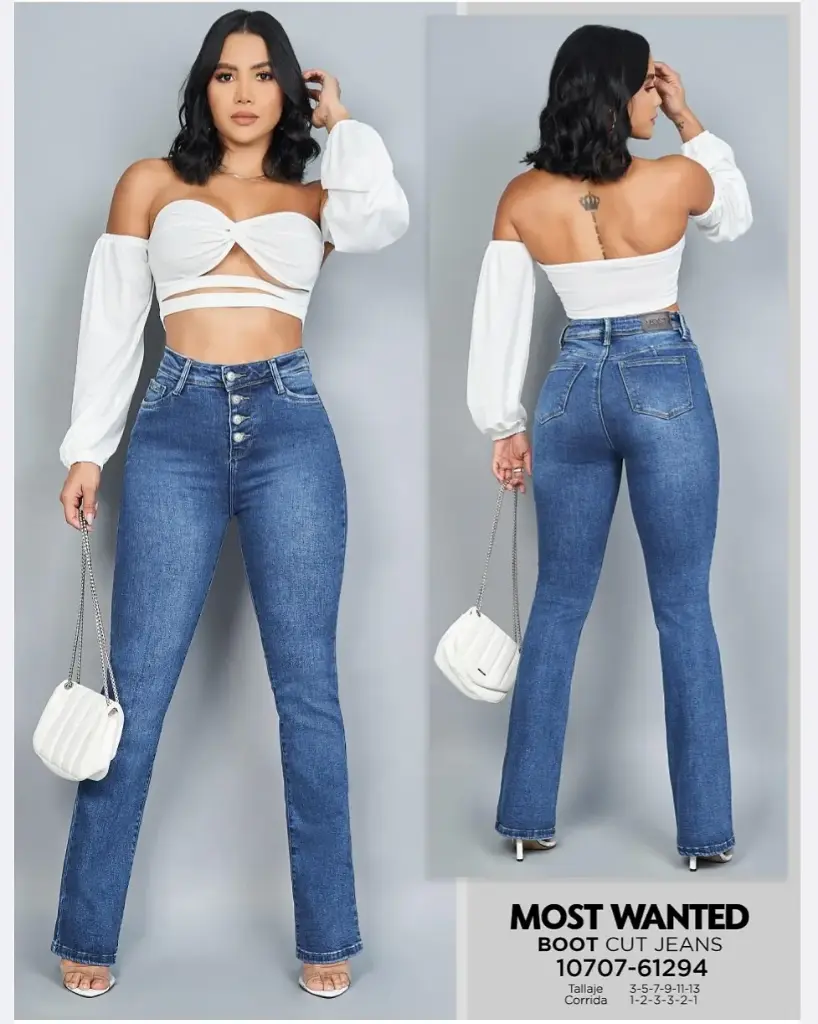 Jeans bootcut mostwanted 61294