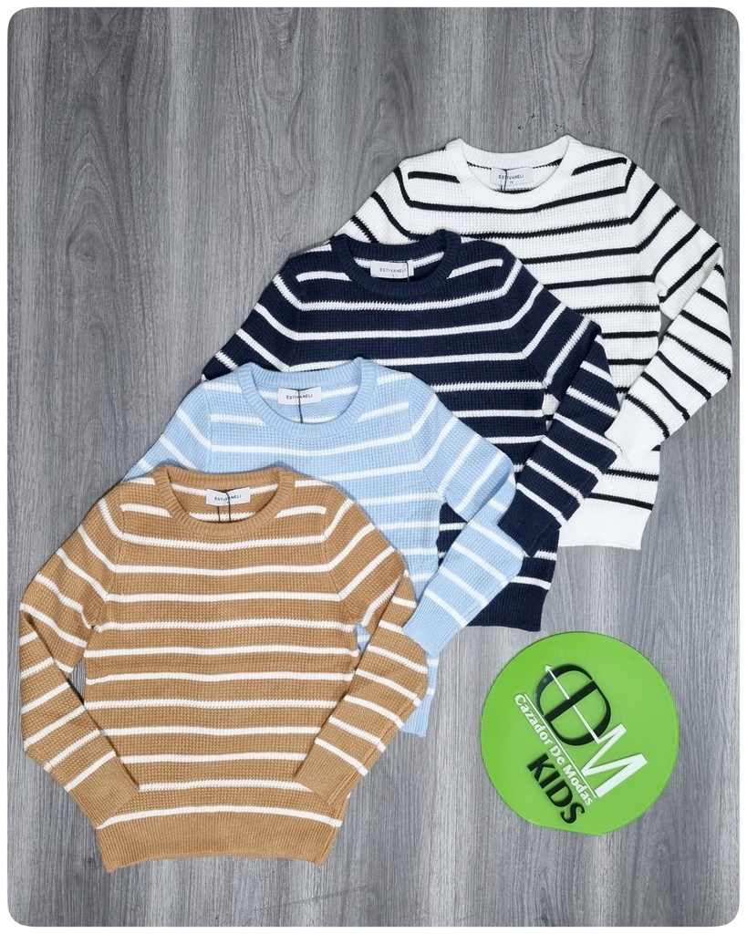 Sueter tejido de niño estivaneli 8461