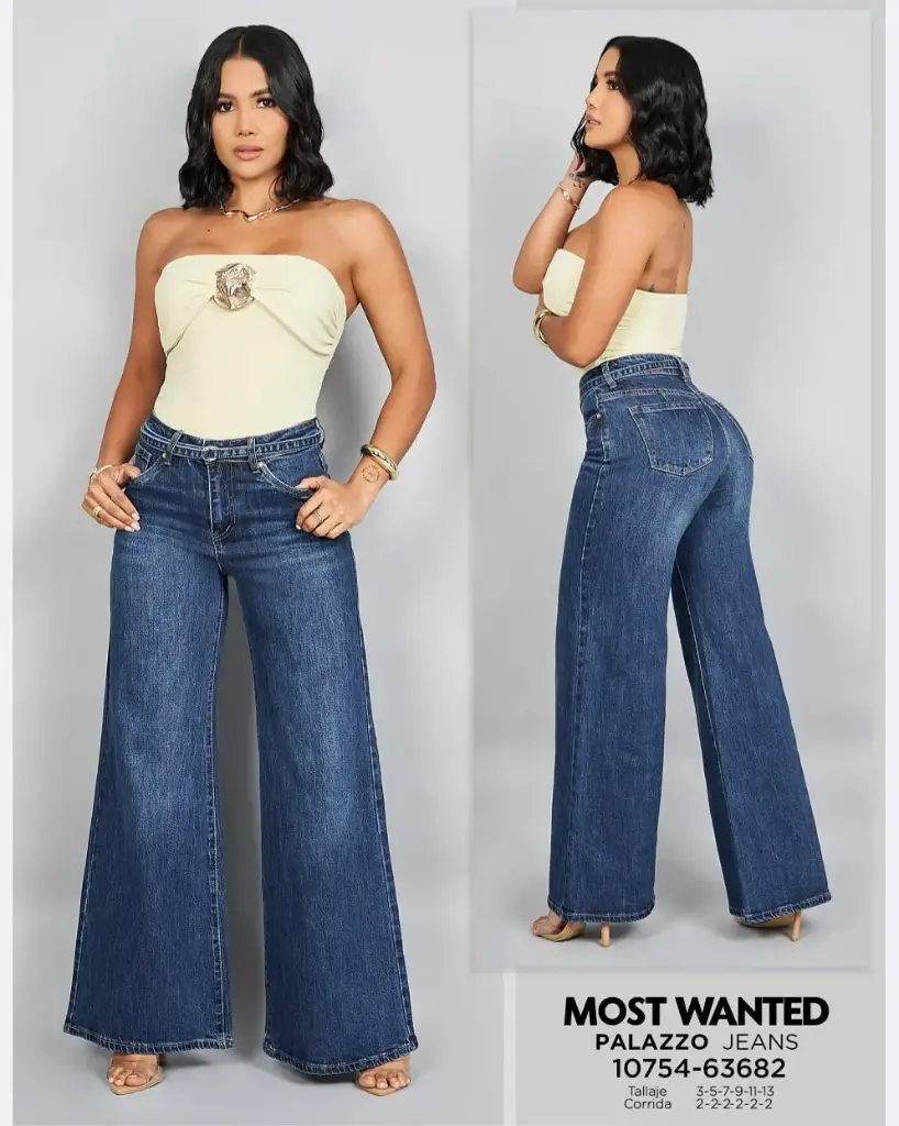 Jeans palazzo mostwanted 63682