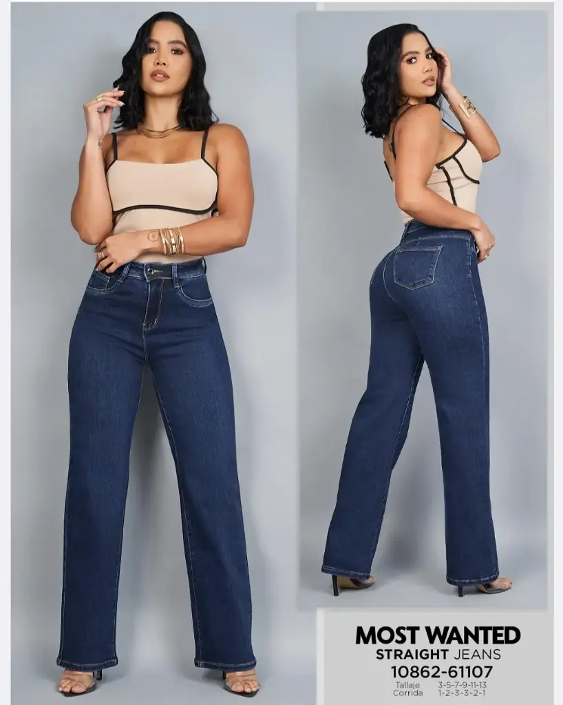 Jeans straight mostwanted 61107
