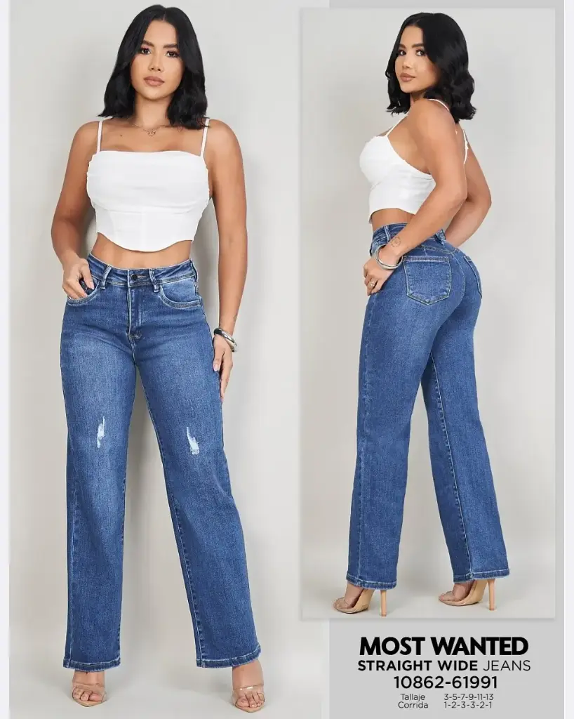 Jeans straight mostwanted 61991