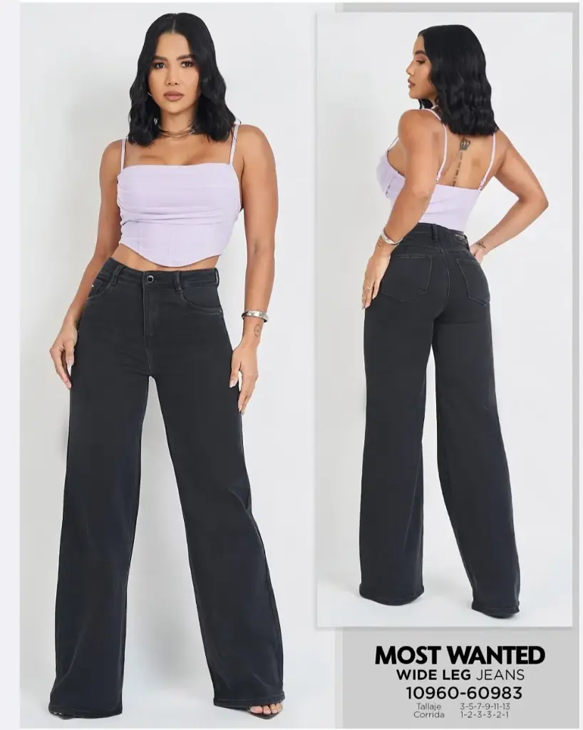 Jeans wide leg mostwanted 60983
