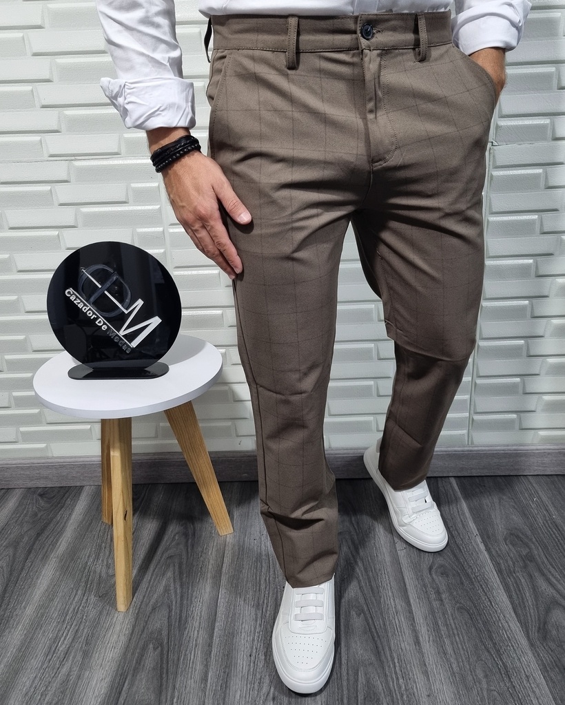 Pantalon de cuadros estivaneli 29338