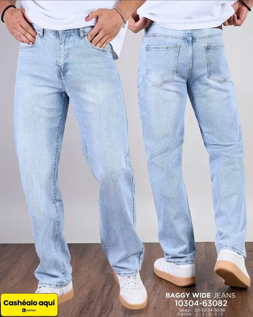Jeans baggy wide mostwanted 63082