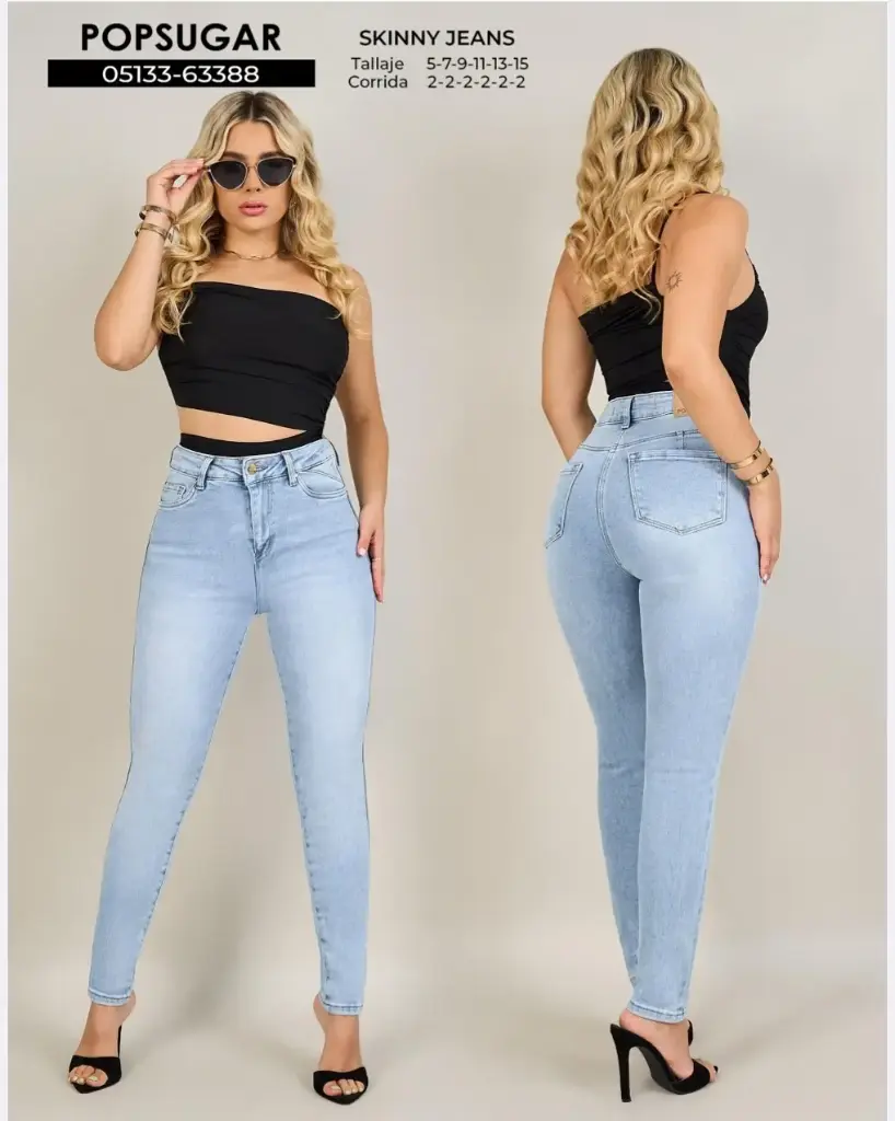 [JND63388P5] Jeans skinny popsugar 63388 (5)
