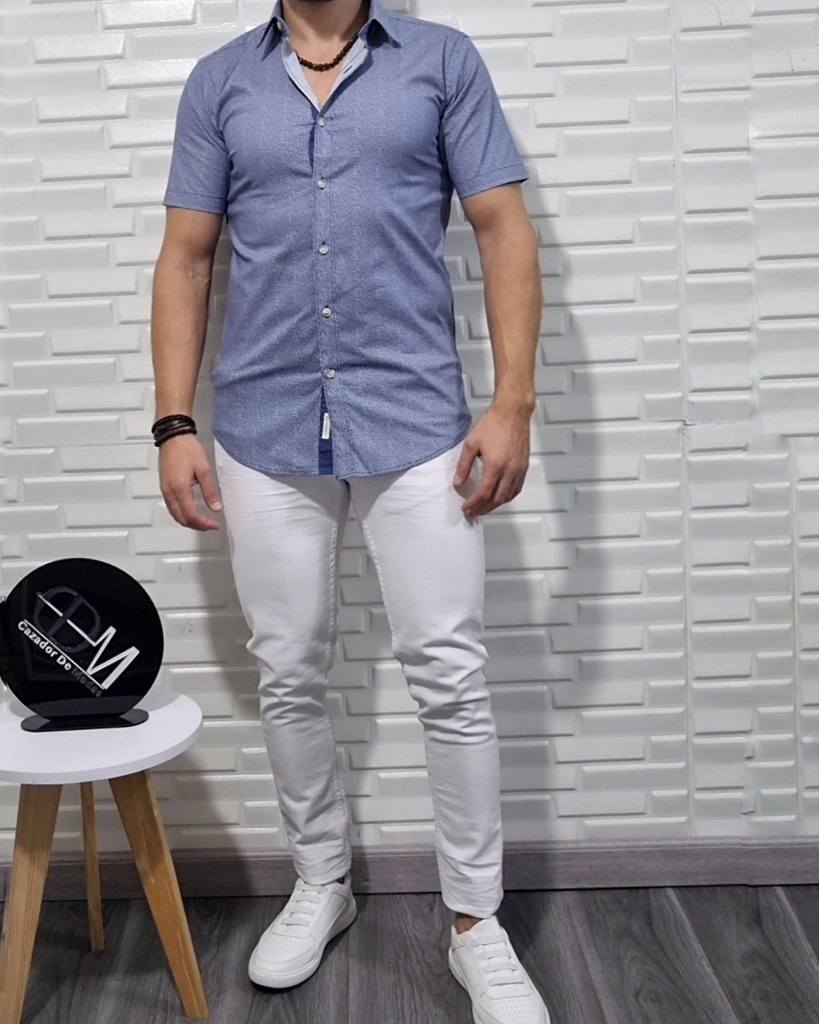 Camisa manga corta estivaneli 100821