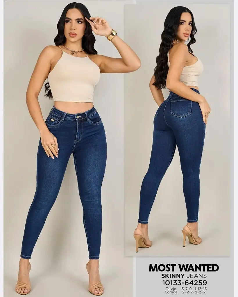 Jeans skinny mostwanted 64259
