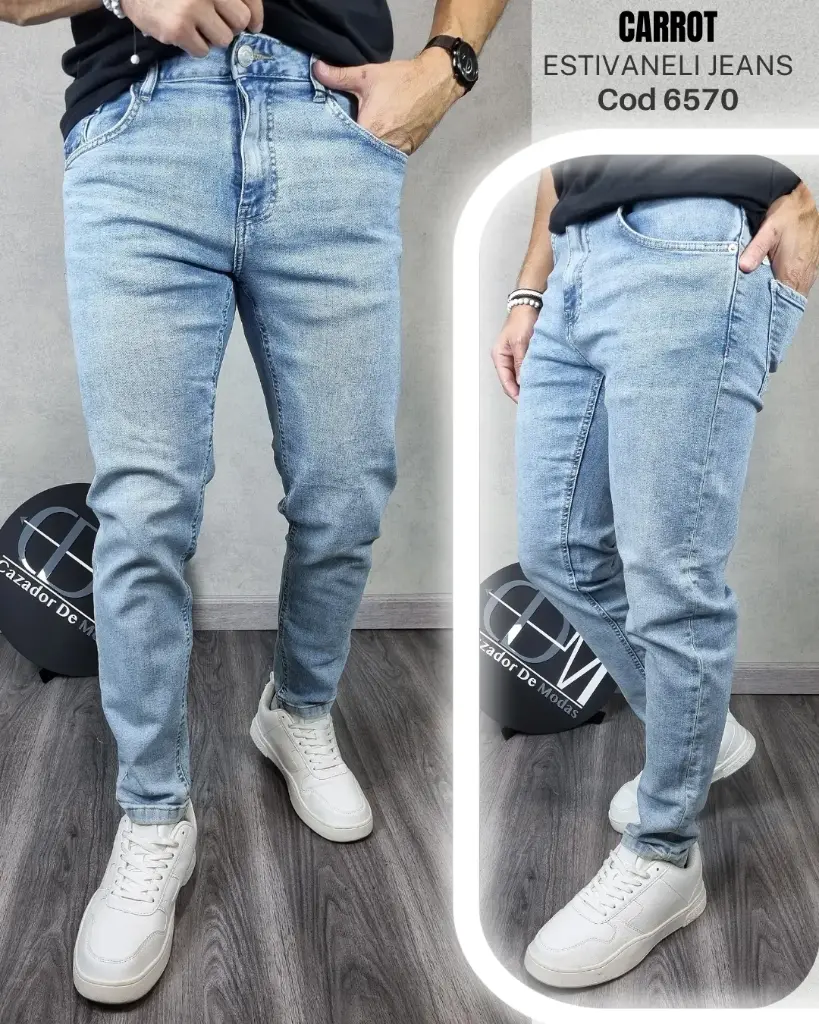 [JN6570E30] Jeans carrot estivaneli 6570 (30)