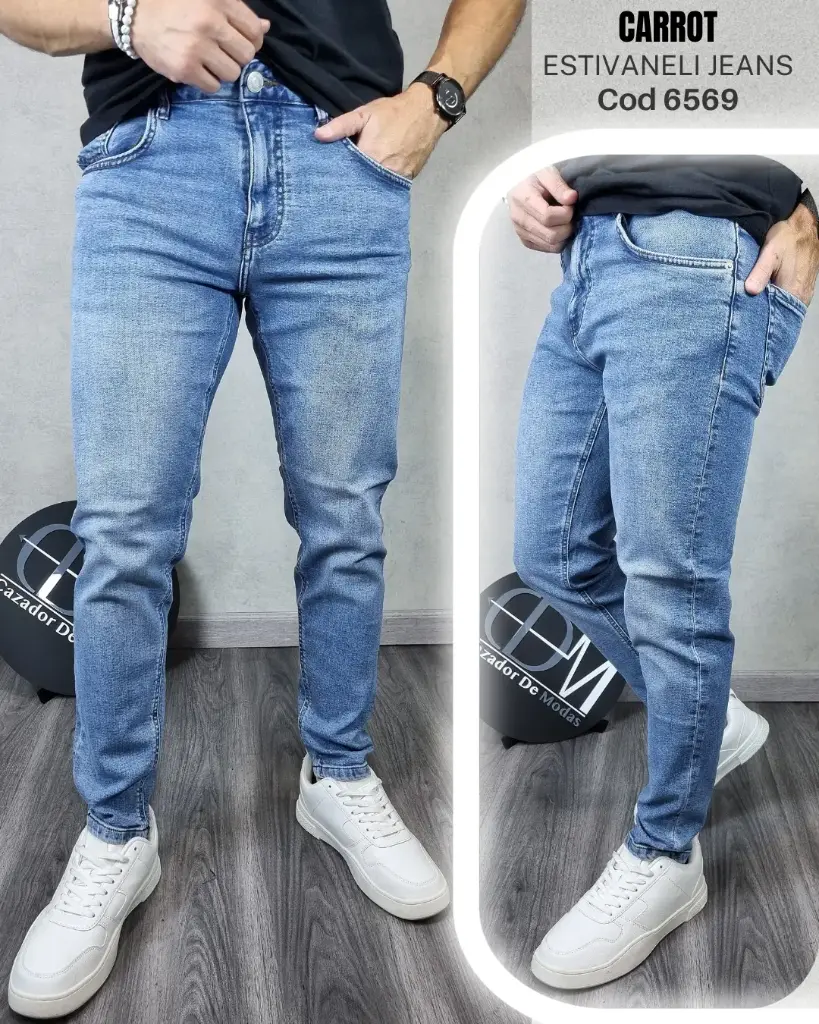[JN6569E30] Jeans carrot estivaneli 6569 (30)