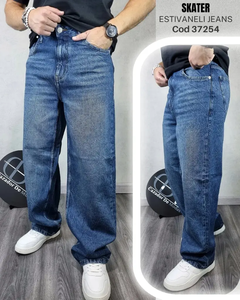 [JN37254E30] Jeans skater estivaneli 37254 (30)