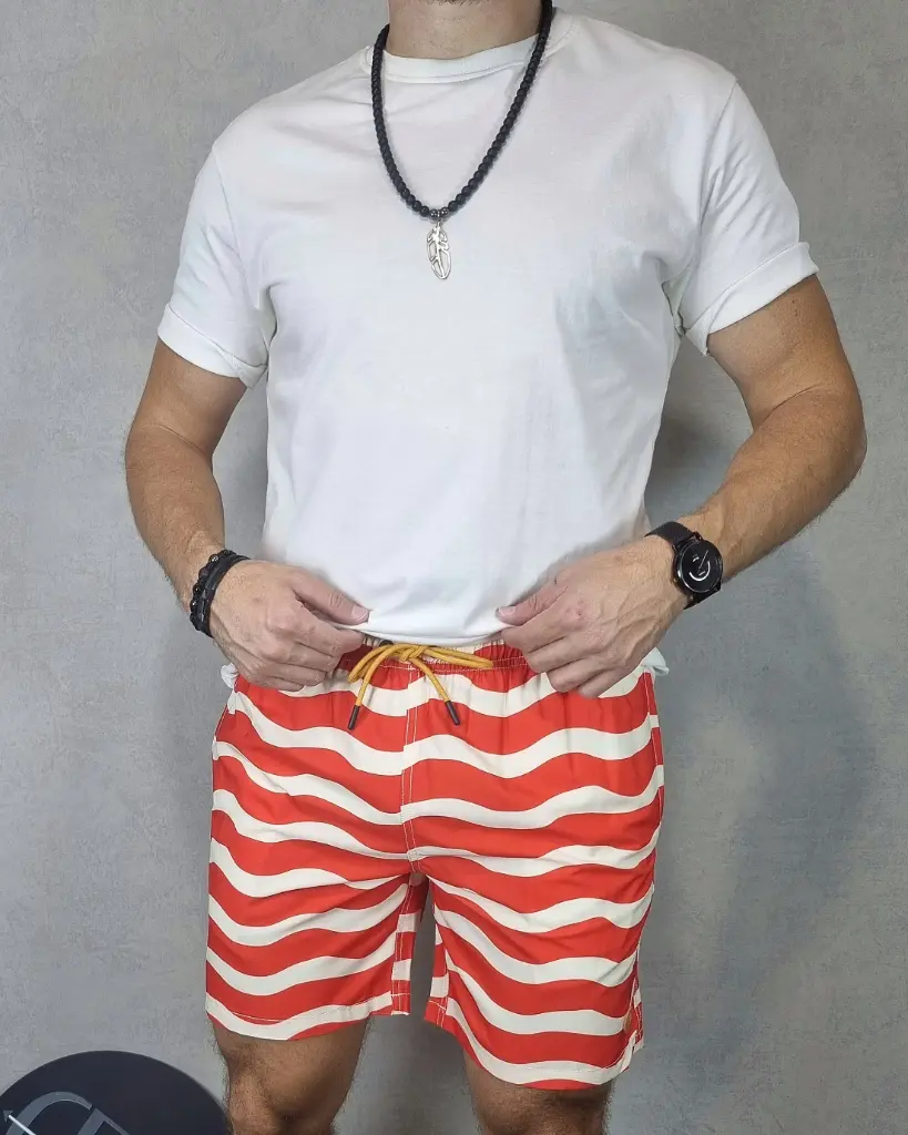 Short playero estampado estivaneli 88065