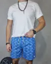 Short playero estampado estivaneli 88045