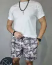 Short playero estampado estivaneli 88038