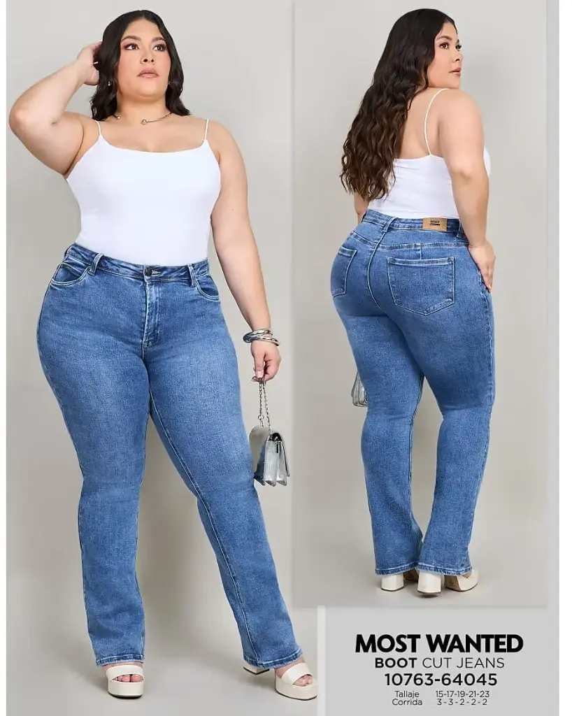 Jeans bootcut mostwanted plus 64045
