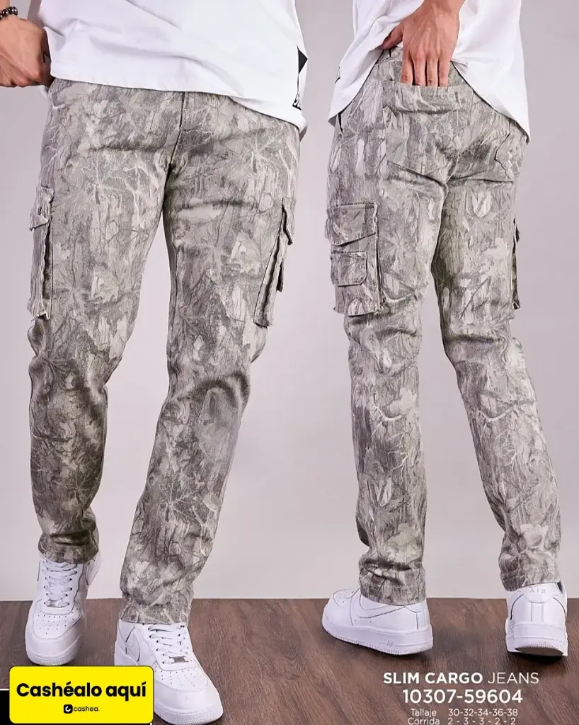 Pantalón cargo slim mostwanted 59604