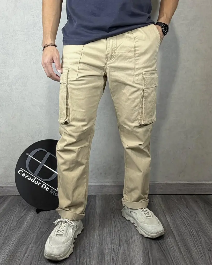 Pantalón cargo carrot estivaneli 56023