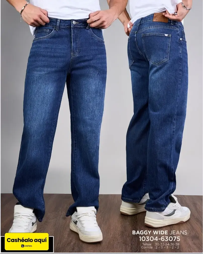 Jeans baggy wide mostwanted 63075