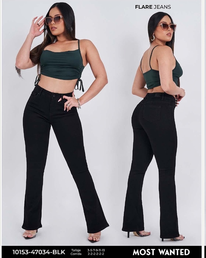 Jeans ancho dama mostwanted 47034