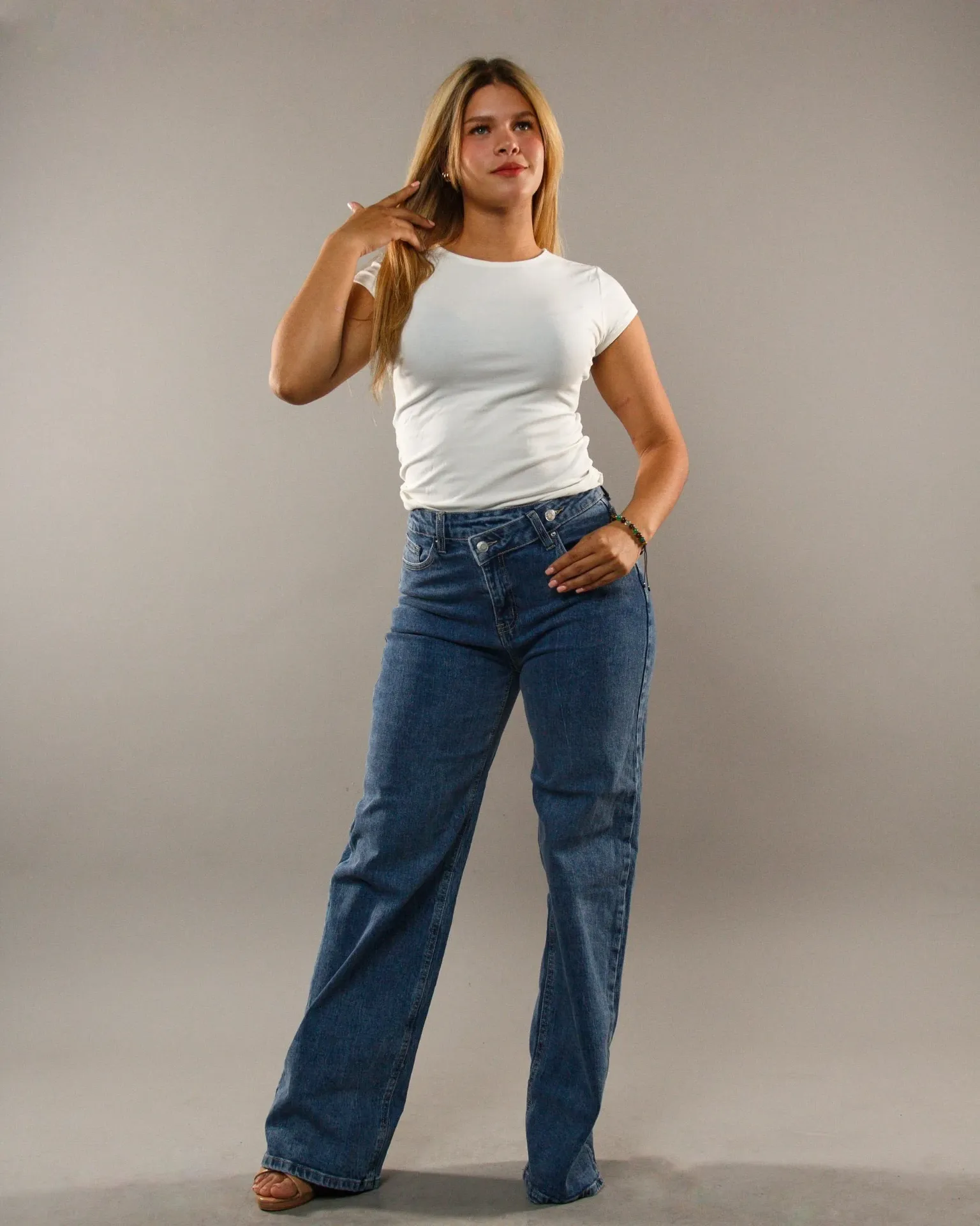 Jeans wide legs estivaneli 83036