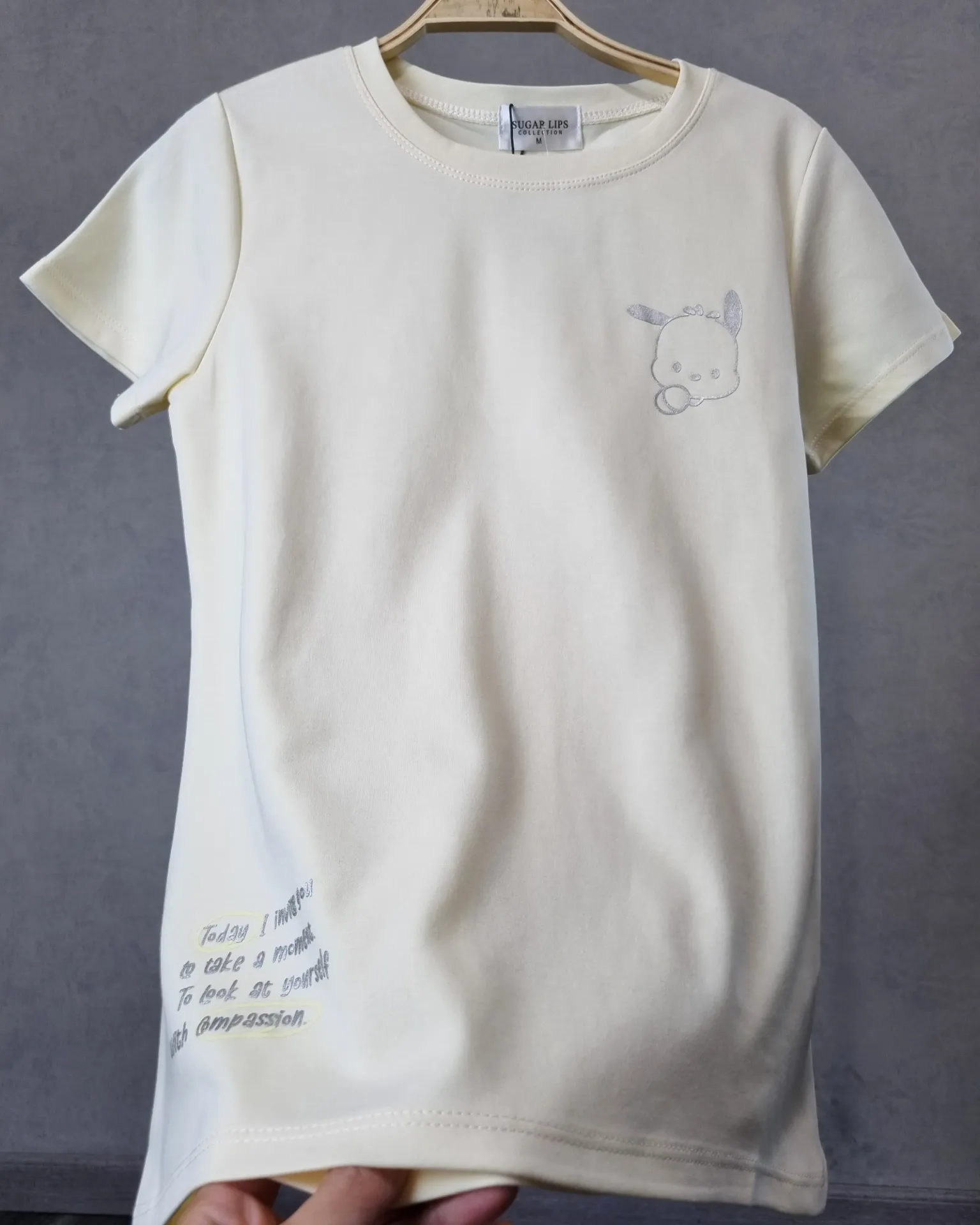 Franela estampada sugar lips 19206