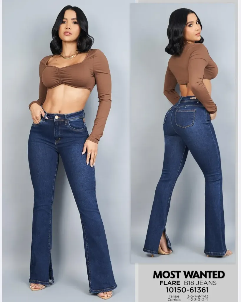 Jeans flare mostwanted 61361