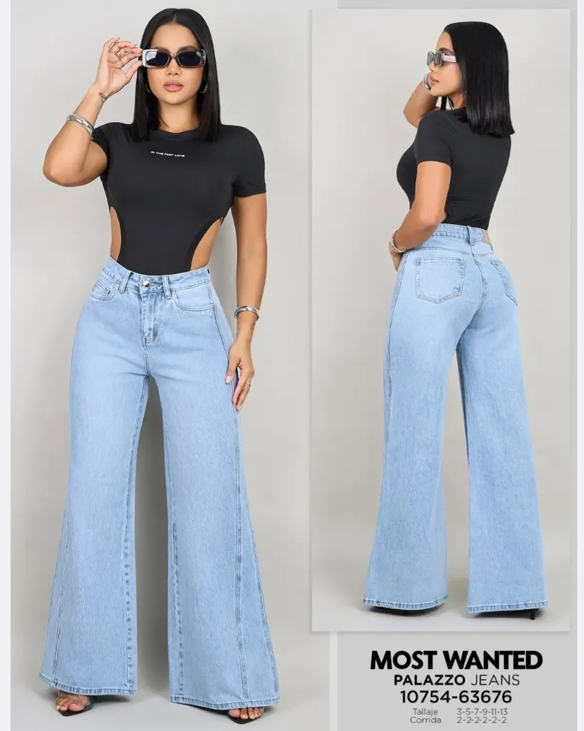 [JND63676M3] Jeans palazzo mostwanted 63676 (3)