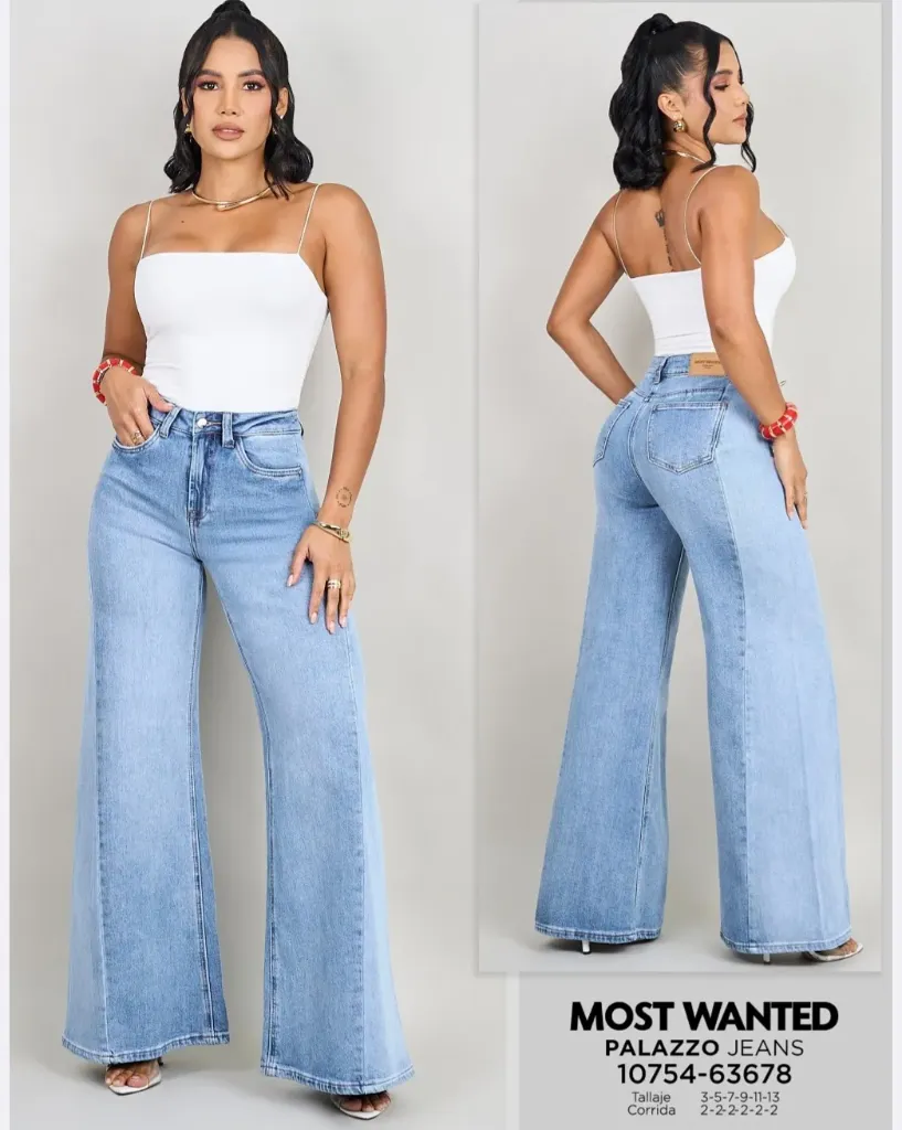 [JND63678M3] Jeans palazzo mostwanted 63678 (3)