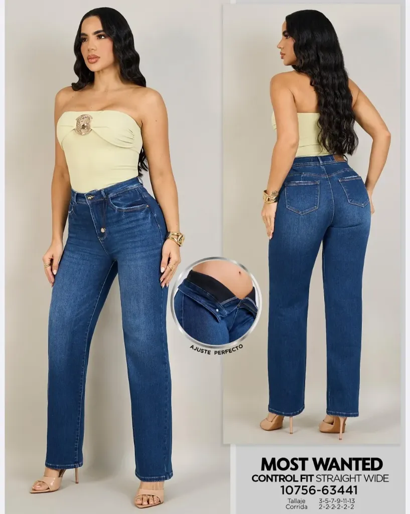 Jeans c/faja straight mostwanted 63441